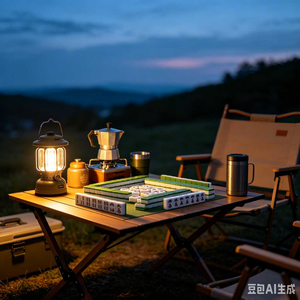 portable mahjong set