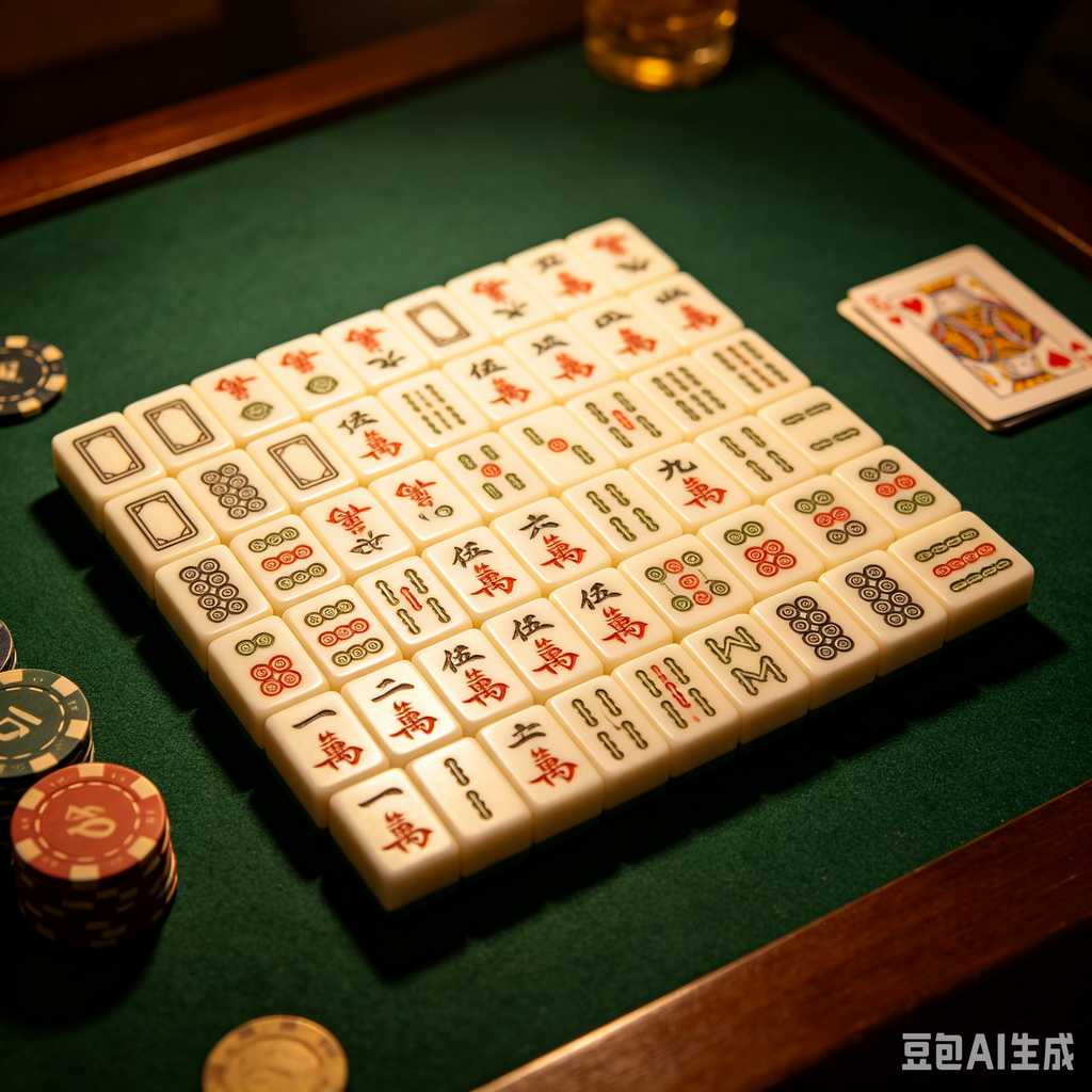 real wood mahjong set