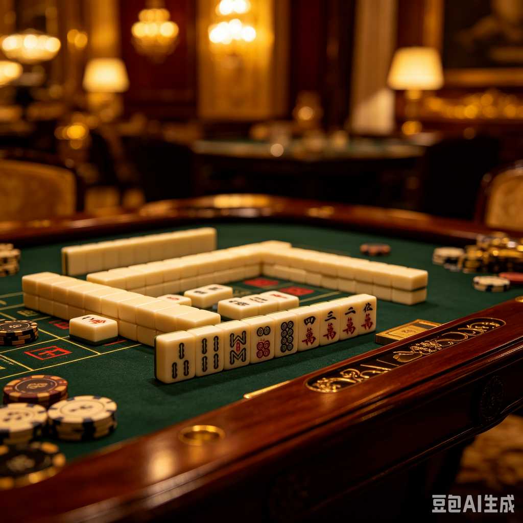 smooth print surface mahjong tiles