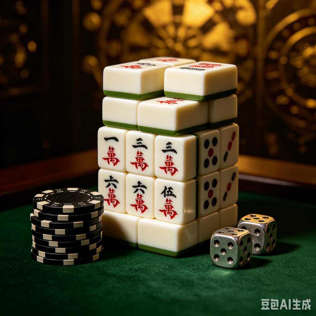 mahjong set for family game night