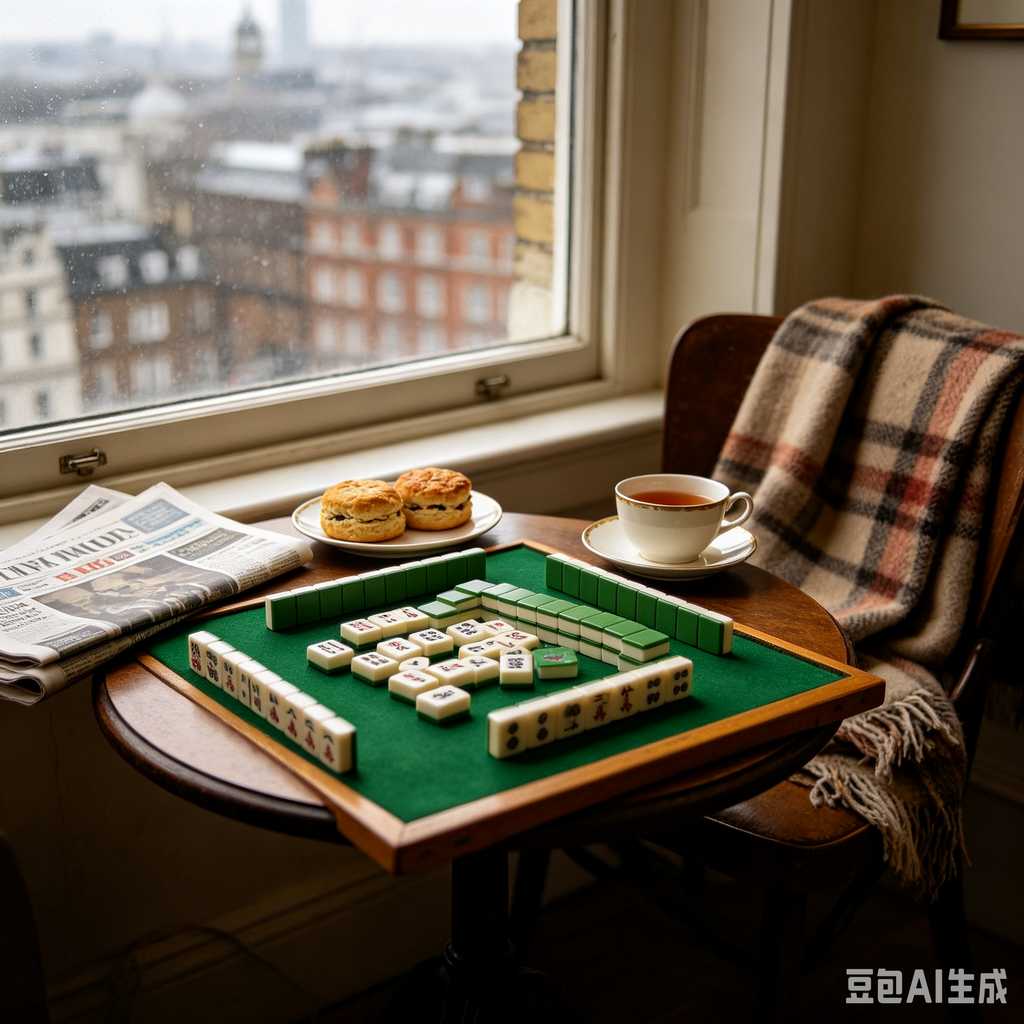 luggage portable mahjong tiles